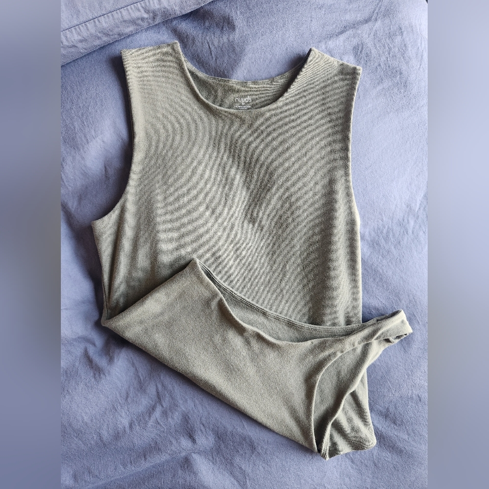Nuuds Classic Crew Tank Bodysuit